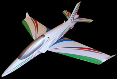 leonardo rc jet